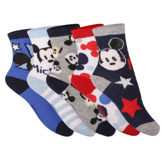 5PACK calcetines para niños Cerdá Mickey multicolor (2200007397)