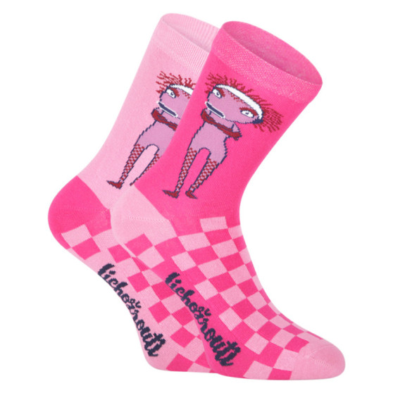 Calcetines para niños Boma rosa (Lichožrouti-Žiletka)