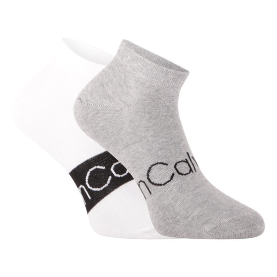 2PACK calcetines Calvin Klein low multicolor (701218712 001)