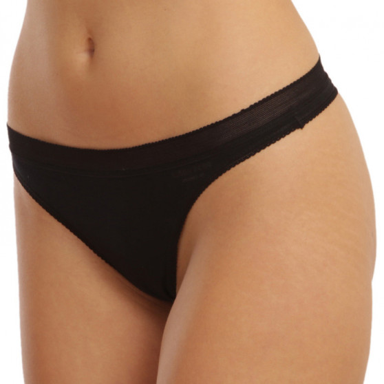 2PACK tanga de mujer Bjorn Borg negro (10000162-MP001)