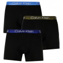 3PACK Boxers para hombre Calvin Klein negro (NB2971A-UW9)