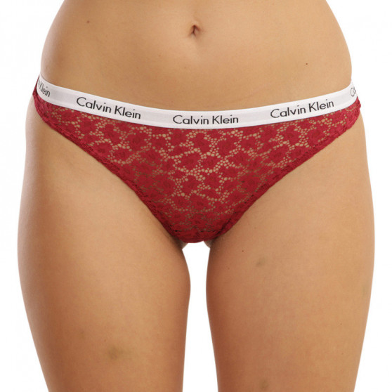 3PACK Braga brasileña de mujer Calvin Klein multicolor (QD3925E-W5G)