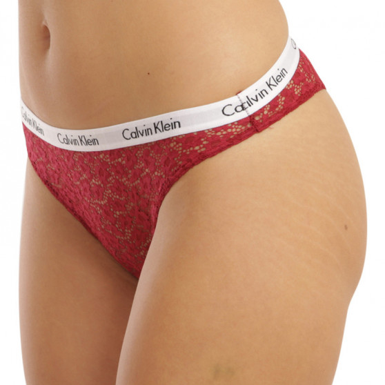 3PACK Braga brasileña de mujer Calvin Klein multicolor (QD3925E-W5G)