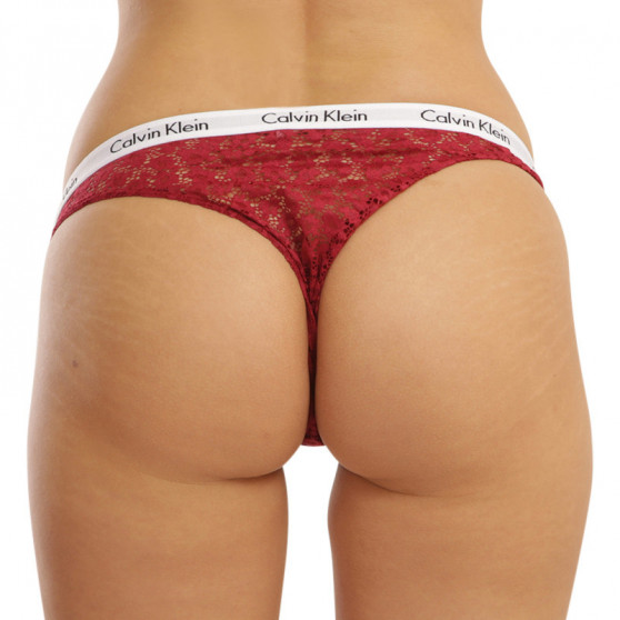 3PACK Braga brasileña de mujer Calvin Klein multicolor (QD3925E-W5G)