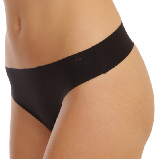 2PACK tanga de mujer Bjorn Borg negro (10000159-MP001)