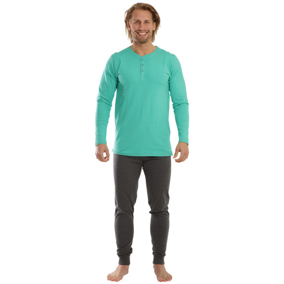 Pijama de hombre Gino verde (79115)