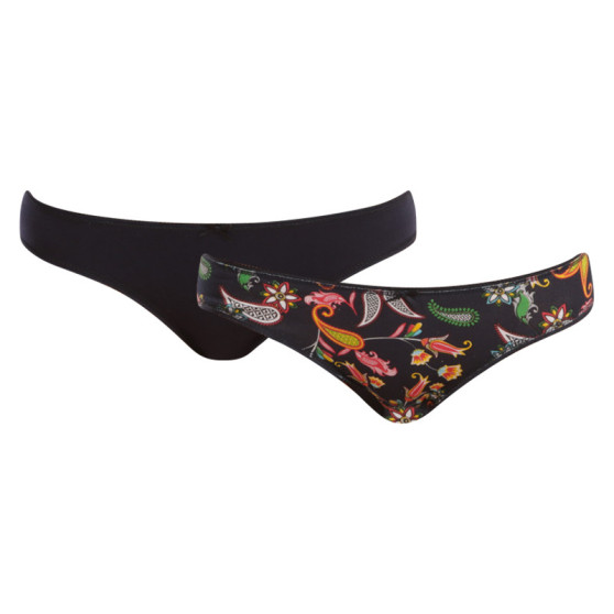 2PACK bragas de mujer Molvy multicolor (MD-841-KEB)