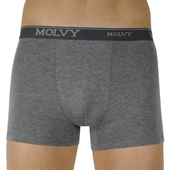 Boxers para hombre Molvy gris (MP-969-BEU)