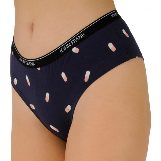 3PACK bragas de mujer John Frank multicolor (WJF3GV-H05)