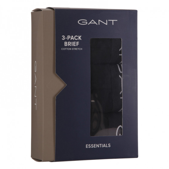 3PACK calzoncillos para hombre Gant negro (900003001-005)