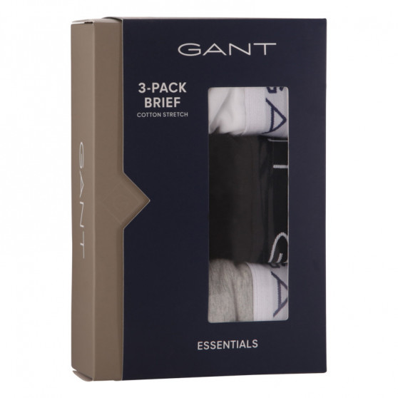 3PACK calzoncillos para hombre Gant multicolor (900003001-093)