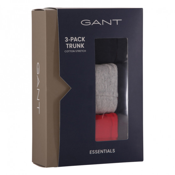 3PACK Boxers para hombre Gant multicolor (902133053-620)