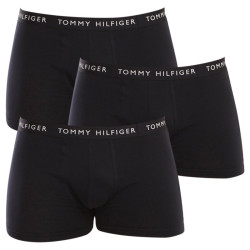 3PACK Boxers para hombre Tommy Hilfiger azul oscuro (UM0UM02203 0SF)