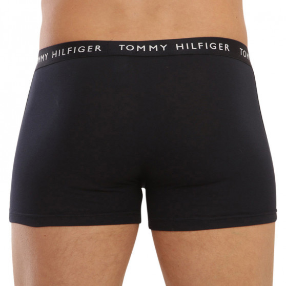 3PACK Boxers para hombre Tommy Hilfiger azul oscuro (UM0UM02203 0SF)