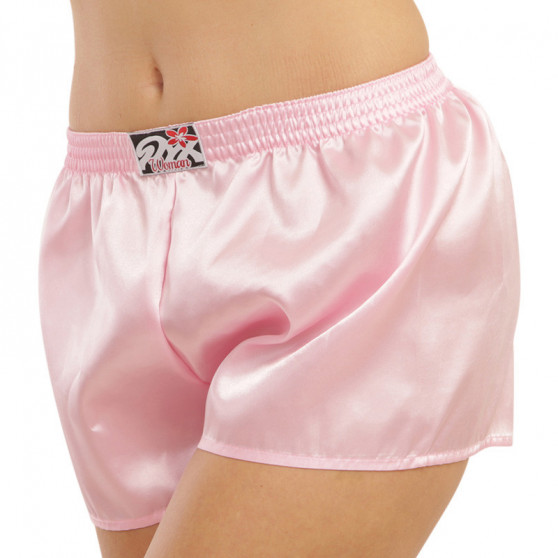 Calzones de mujerStyx goma clásica satin pink (L1160)