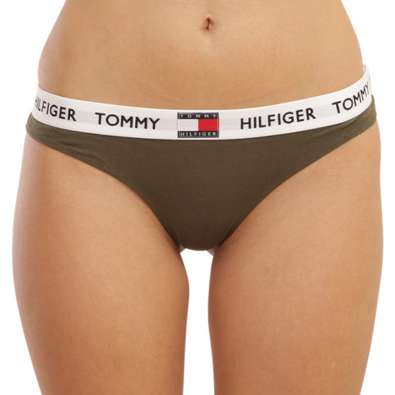 Tanga de mujer Tommy Hilfiger verde (UW0UW02198 RBN)