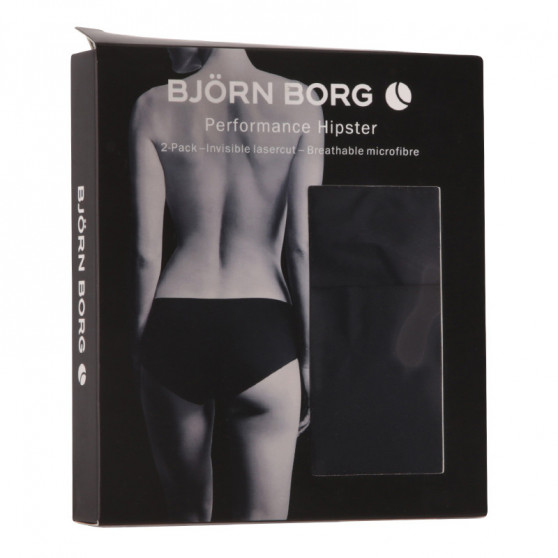 2PACK bragas de mujer Bjorn Borg negro (10000208-MP001)