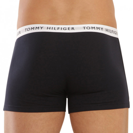 3PACK Boxers para hombre Tommy Hilfiger azul oscuro (UM0UM02324 0SE)