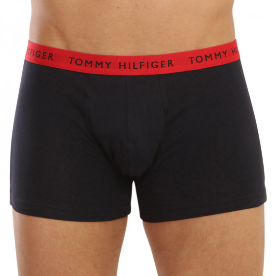 3PACK Boxers para hombre Tommy Hilfiger azul oscuro (UM0UM02324 0SE)