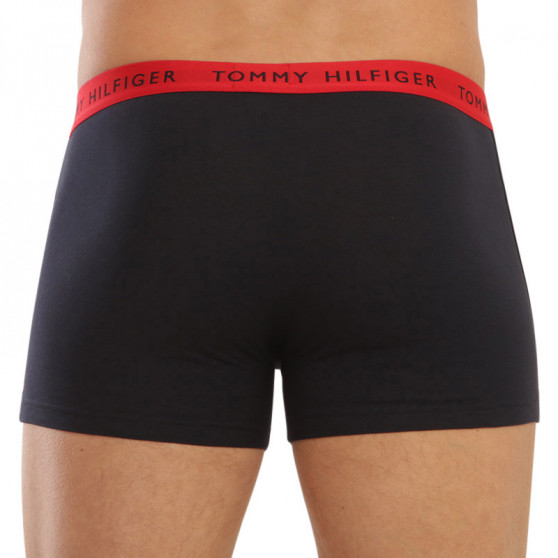 3PACK Boxers para hombre Tommy Hilfiger azul oscuro (UM0UM02324 0SE)