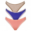 3PACK bragas de mujer Calvin Klein multicolor (QD3804E-W4V)