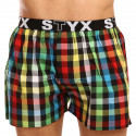 Calzones de hombre Styx elástico deportivo multicolor (B907)