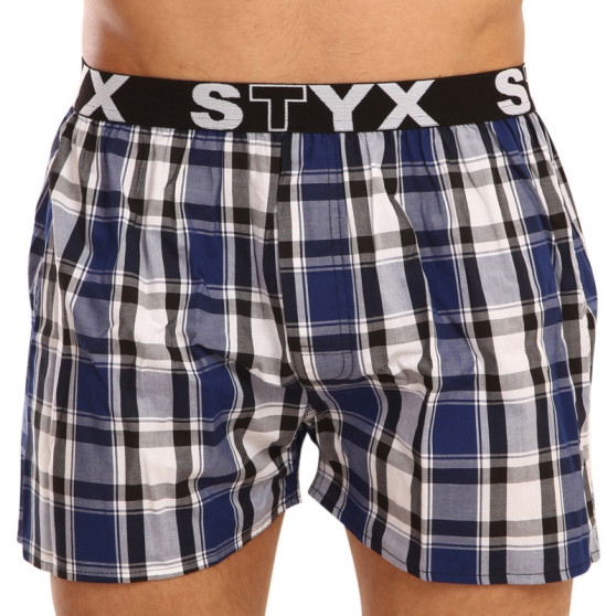 Calzones de hombre Styx elástico deportivo multicolor (B905)