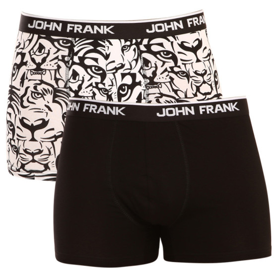 2PACK Boxers para hombre John Frank multicolor (JF2BTORA04)