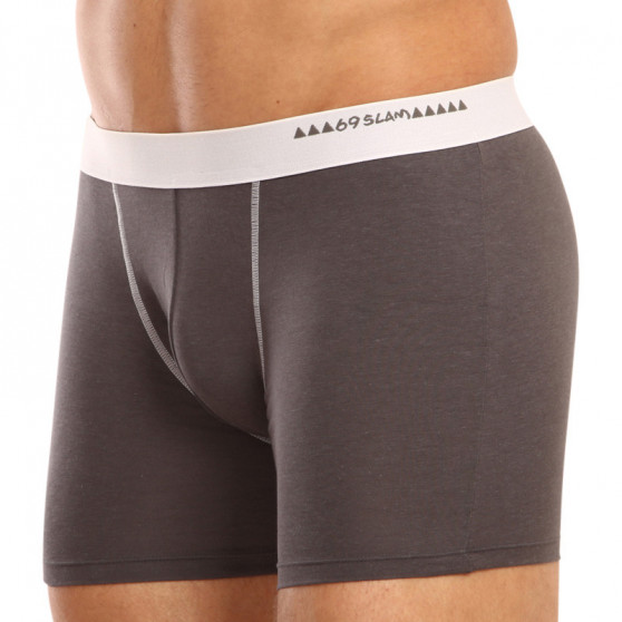 Boxers para hombre 69SLAM fit bamboo plain (MBWPLN-DG)