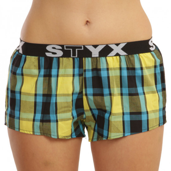 5PACK Calzones de mujer Styx deportivo elástico multicolor (T81325262831)