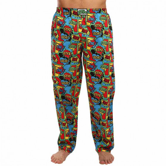 Pantalones de dormir para hombre Styx boom (DKP955)