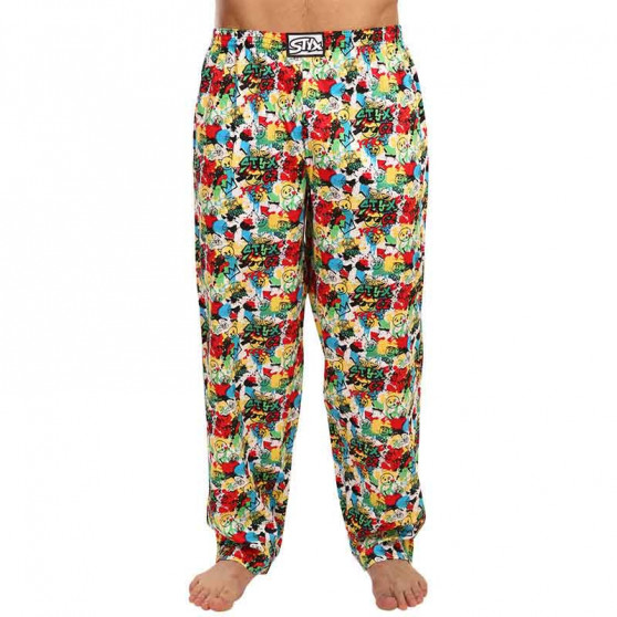 Pantalones de dormir para hombre Styx emoji (DKP954)