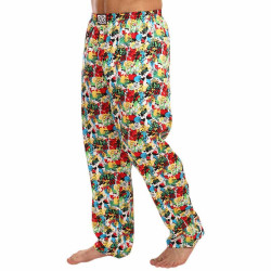 Pantalones de dormir para hombre Styx emoji (DKP954)