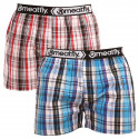 2PACK short hombre Meatfly multicolor (Bandit - Sea blue)