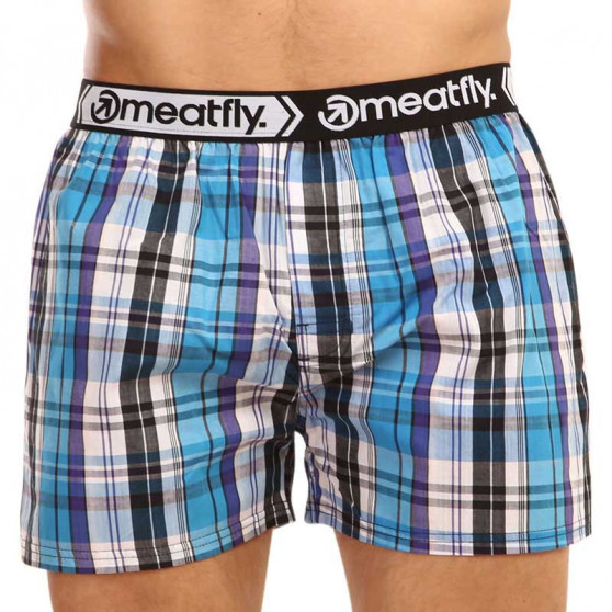 2PACK short hombre Meatfly multicolor (Bandit - Sea blue)