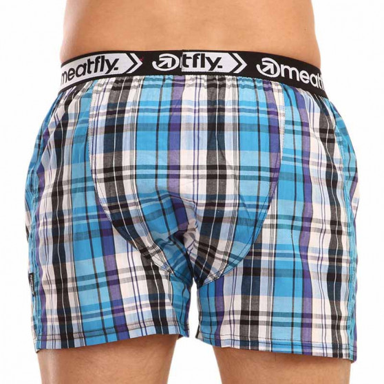 2PACK short hombre Meatfly multicolor (Bandit - Sea blue)