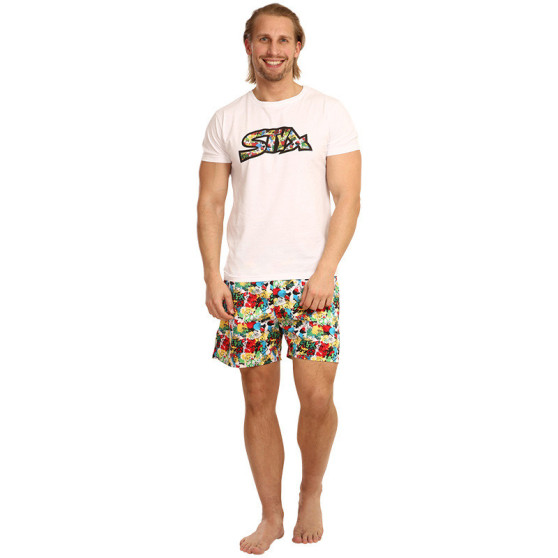 Pijama de hombre Styx emoji (PKP954)