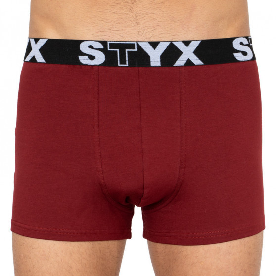 3PACK Boxers para hombre Styx goma deportiva sobredimensionado multicolor (R9676067)