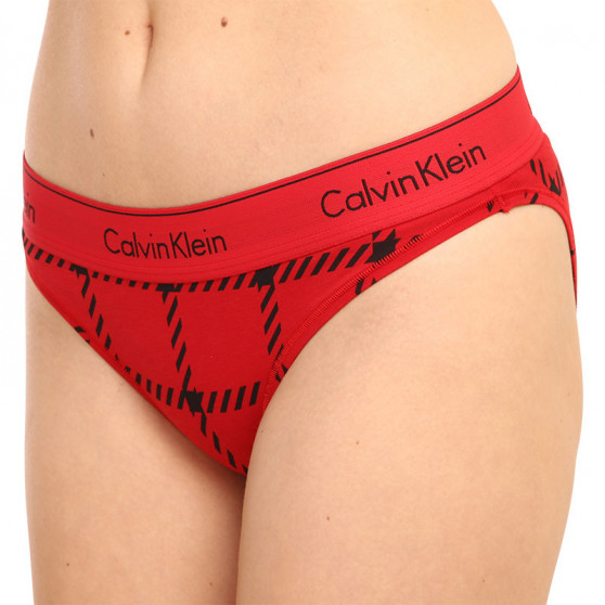 Braguitas de mujer Calvin Klein rojo (QF6862E-VGM)