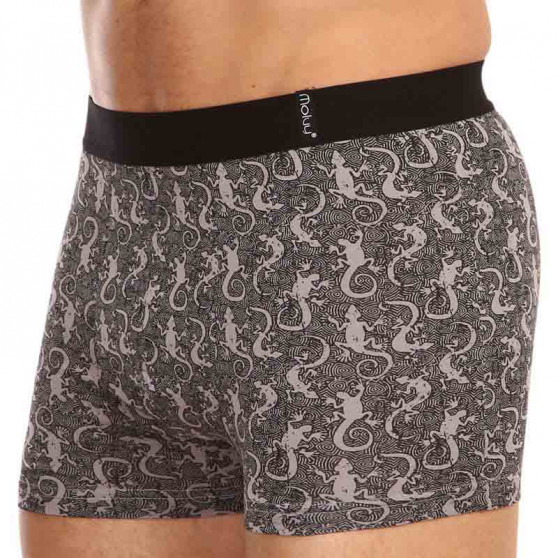 2PACK Boxers para hombre Molvy multicolor (KP-080-BEU)