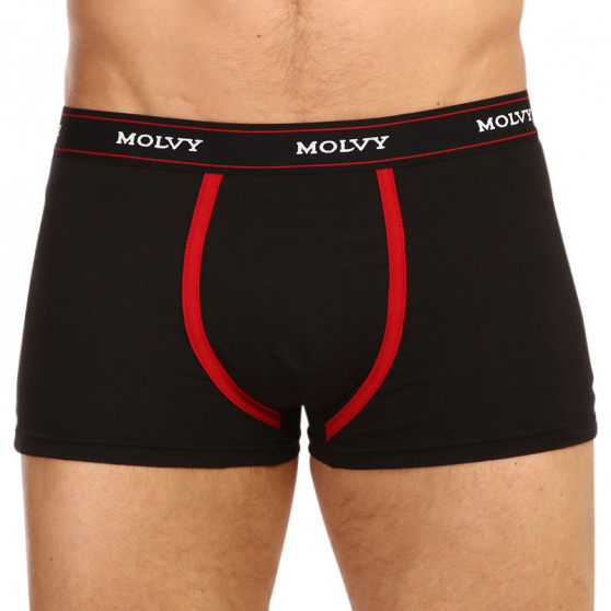 2PACK Boxers para hombre Molvy negro (KP-082-BEU)