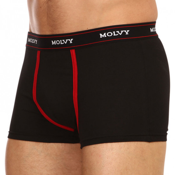 2PACK Boxers para hombre Molvy negro (KP-082-BEU)