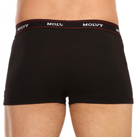 2PACK Boxers para hombre Molvy negro (KP-082-BEU)