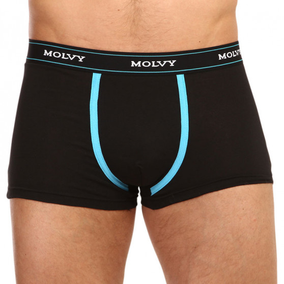 2PACK Boxers para hombre Molvy negro (KP-082-BEU)