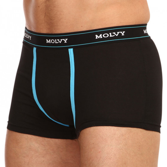 2PACK Boxers para hombre Molvy negro (KP-082-BEU)