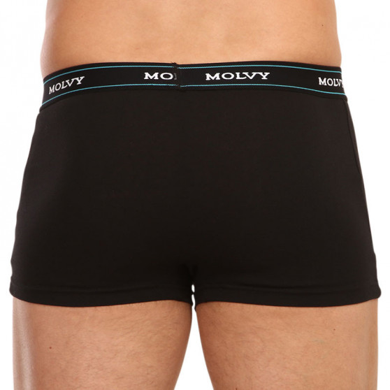 2PACK Boxers para hombre Molvy negro (KP-082-BEU)