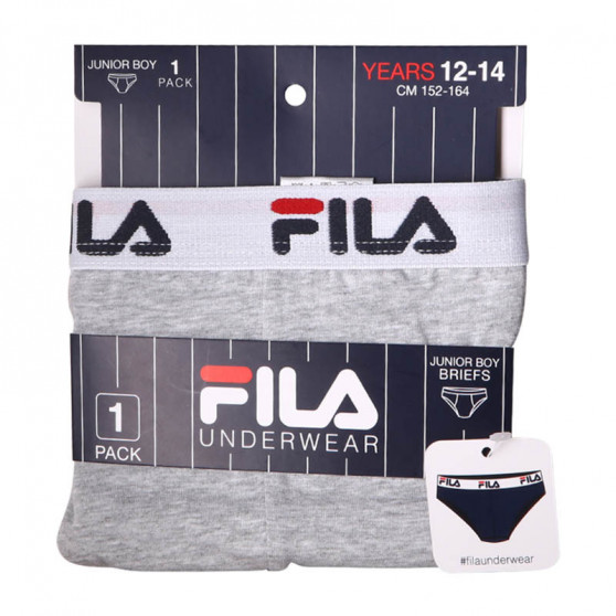 Calzoncillos para chicos Fila gris (FU1001-400)