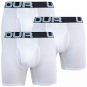 3PACK Boxers para hombre Under Armour sobredimensionado blanco (1363617 100)