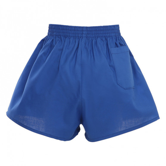 Pantalón corto de niño Styx goma clásica azul (J967)