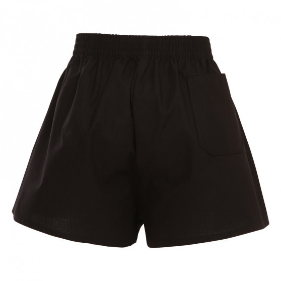 Pantalón corto de niño Styx goma clásica negro (J960)